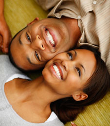 Relaxing couple