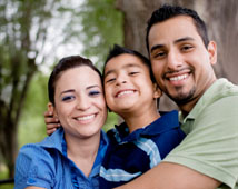 Young family