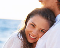 Happy young woman