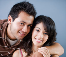 Young couple