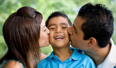 joyful family
